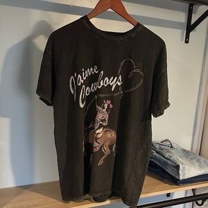 Hollister Black Crew Neck Tee